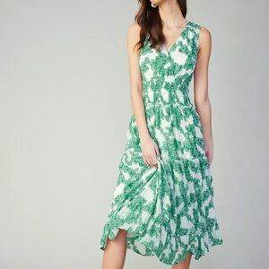 NWT Abstract Motif Midi Dress by Current Air